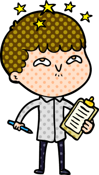 çizgi film bir insan tarafından çizilmiş hayret verici çocuk.