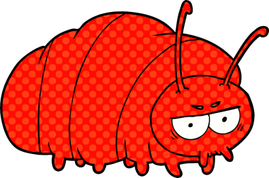 bir insan tarafından çizilmiş çizgi film hatası