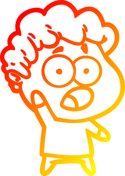 İnsan tarafından çizilmiş bir çizgi film karakteri.