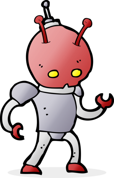 Bir insan tarafından çizilmiş bir uzay adamı.