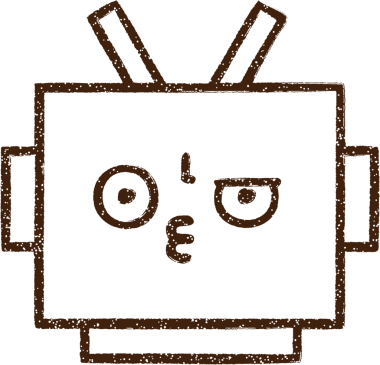 Robot Kömür Bir insan tarafından çizilmiş