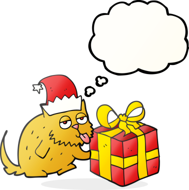 Bir insan tarafından çizilmiş serbest çizim baloncuk çizgi film kedisi.