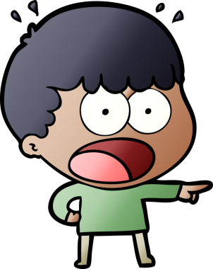 Bir insan tarafından çizilmiş bir karikatür.