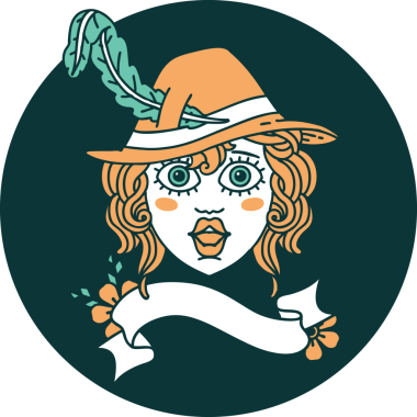 Bir insan tarafından çizilmiş insan ozan karakteri simgesi