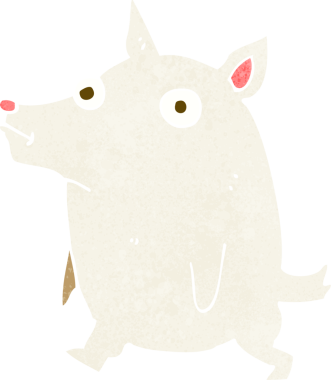 Bir insan tarafından çizilmiş el çizimi karikatür