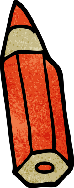 Bir insan tarafından çizilmiş karalama kalemi.