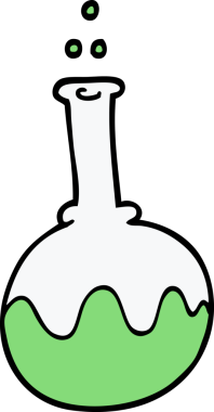 bir insan tarafından çizilmiş karalama bilim deneyi.