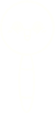 Bir insan tarafından çizilen Büyüteç Tebeşir Çizimi