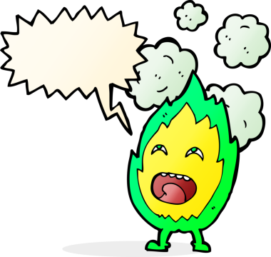 bir insan tarafından çizilmiş konuşma balonlu çizgi film karakteri