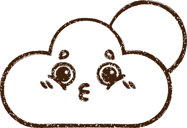 Bir insan tarafından çizilmiş bulut kömürü çizimi