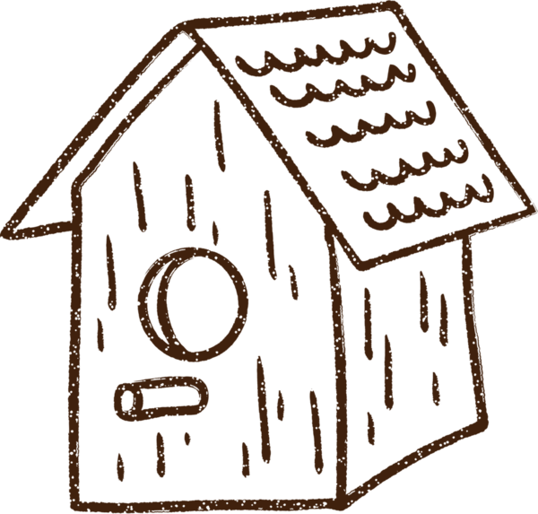 Kuş Evi Kömürü Bir insan tarafından çizilmiş