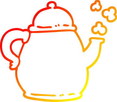 Bir insan tarafından çizilmiş bir çizgi film karakteri.