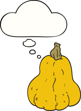 Bir insan tarafından çizilmiş düşünce baloncuklu karikatür.