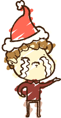 Bir insan tarafından çizilen Noel Adam Tebeşiri