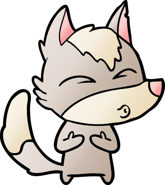 Bir insan tarafından çizilmiş bir kurt düdüğü.