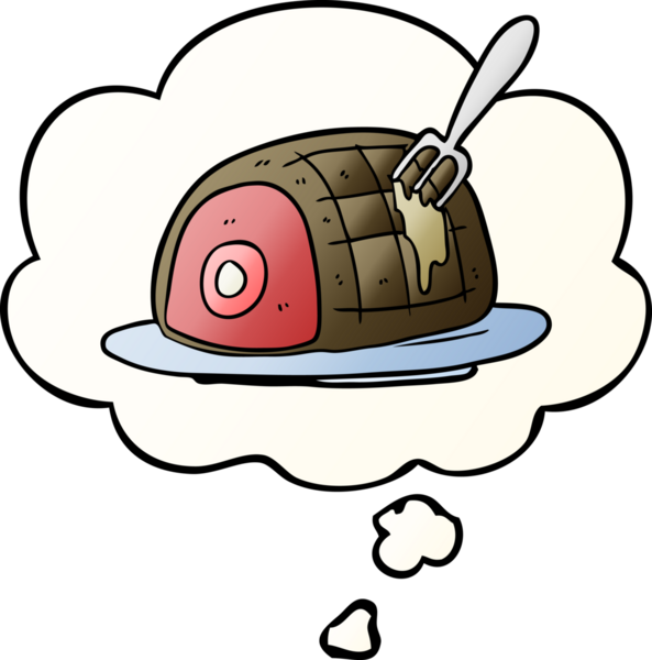 Düşünce baloncuğuyla pişirilmiş karikatür bir insan tarafından çizilmiş.