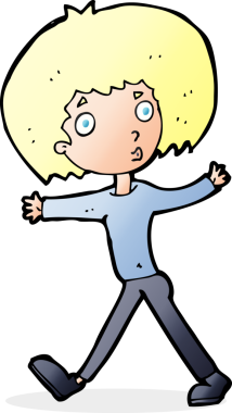 Çizgi film bir insan tarafından çizilmiş adamı şaşırttı.