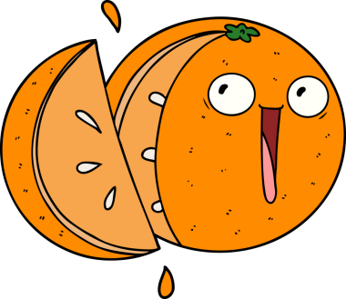 Bir insan tarafından çizilmiş çılgın bir çizgi film.