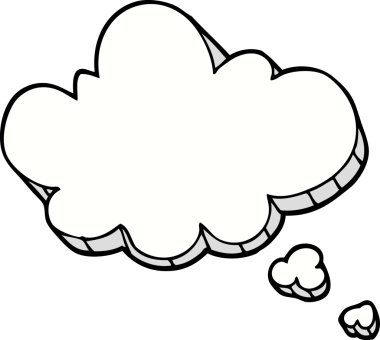 bir insan tarafından çizilmiş karalama ifade kabarcığı