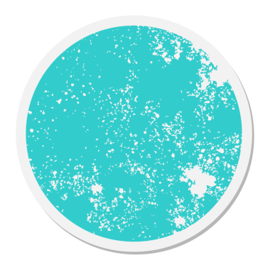 bir insan tarafından çizilmiş anlamlı şekilli grunge etiketi