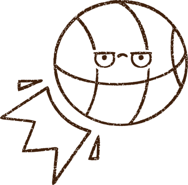 Bir insan tarafından çizilen Basket Topu Kömürü