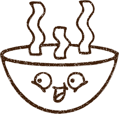 Sıcak Erişte Kömürü Bir insan tarafından çizilmiş