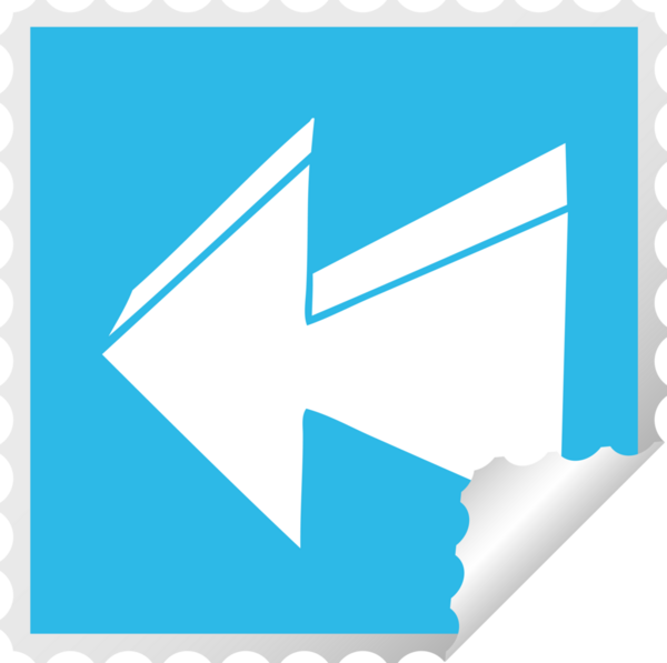 Bir insan tarafından çizilmiş kare soyulmuş tuhaf çizgi film oku.