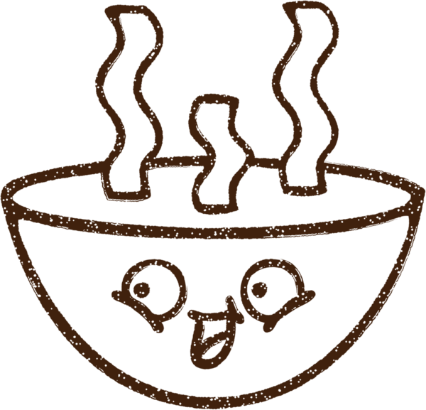 Sıcak Erişte Kömürü Bir insan tarafından çizilmiş