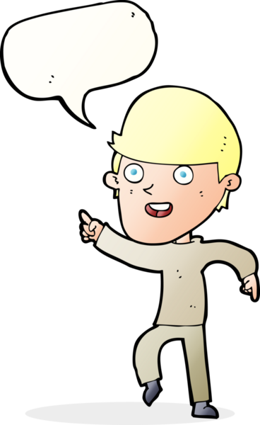 Bir insan tarafından çizilmiş konuşma balonlu mutlu adam çizgi filmi.