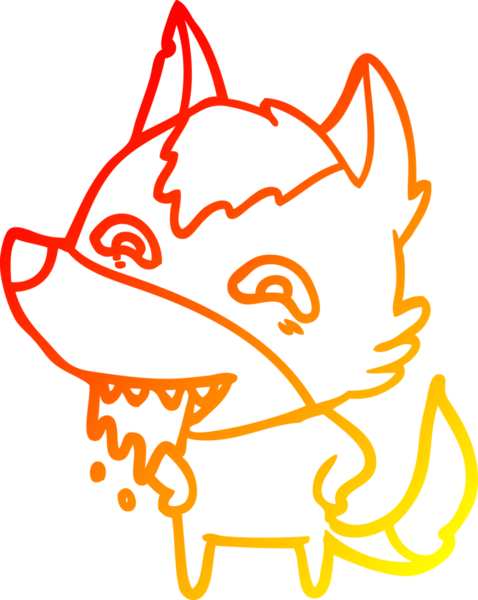 Bir insan tarafından çizilmiş karikatür çizimi.