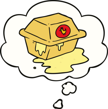 Bir insan tarafından çizilmiş düşünce baloncuğu ile çizgi film çıkar.