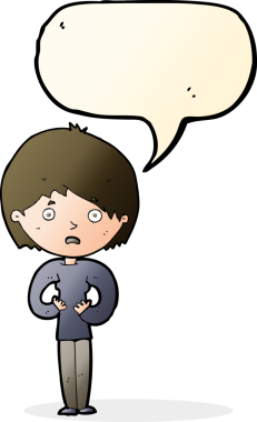 Çizgi filmdeki kadın 