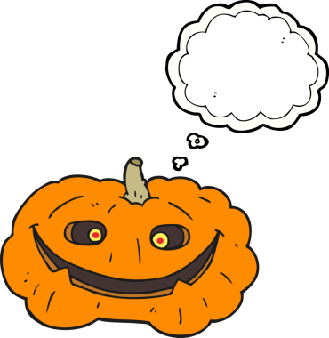 Bir insan tarafından çizilmiş balkabağı balkabağı.