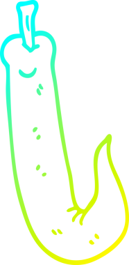 Bir insan tarafından çizilmiş kırmızı sıcak kırmızı kırmızı biber çizgi çizimi