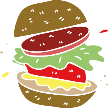 Bir insan tarafından çizilmiş garip bir vejetaryen çizimi.