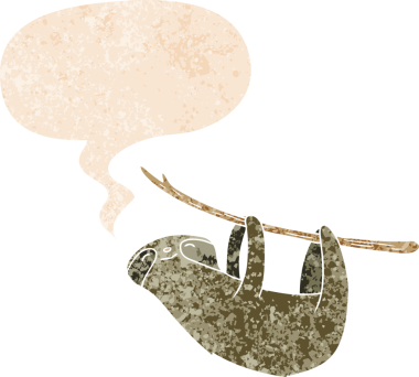 grunge 'da konuşma baloncuğu olan çizgi film tembelliği bir insan tarafından çizilmiş sıkıntılı retro dokuma tarzı