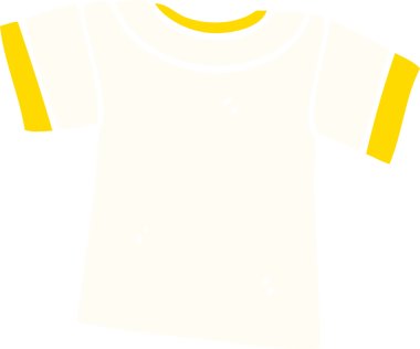 bir insan tarafından çizilmiş karikatür tişörtü