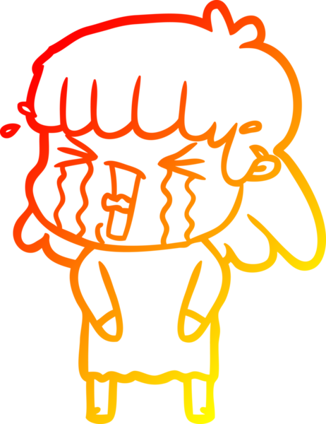 Bir insan tarafından çizilmiş bir karikatür kadın çizimi