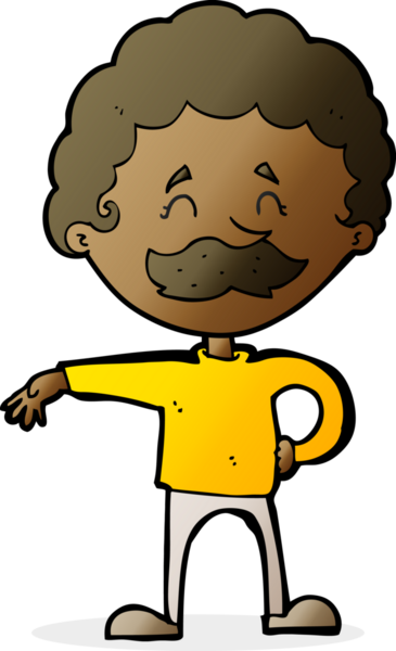 Karikatürist bir insan tarafından çizilmiş kamp hareketi yapıyor.