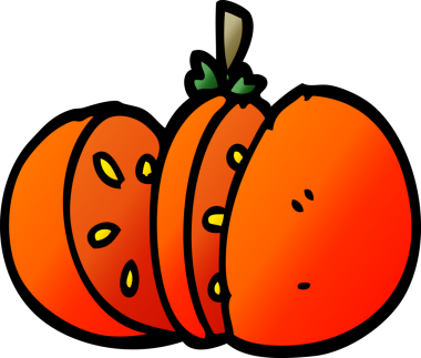 Bir insan tarafından çizilmiş karalanmış domates.