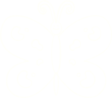 Bir insan tarafından çizilen Kelebek Tebeşiri