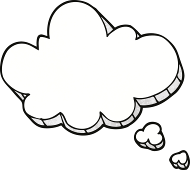 bir insan tarafından çizilmiş karalama ifade kabarcığı