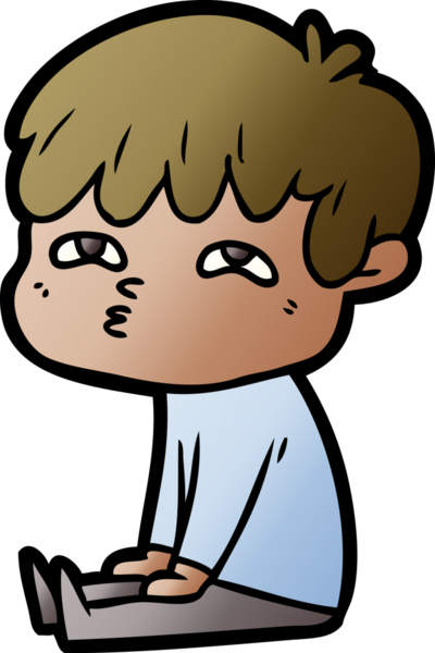 Bir insan tarafından çizilmiş garip bir adam.