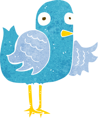 bir insan tarafından çizilmiş kuş kanadı.