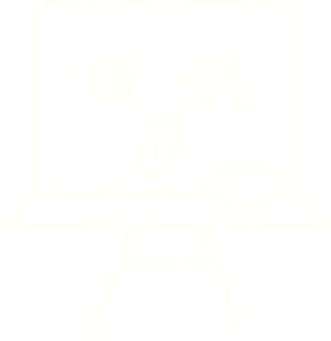 Bir insan tarafından çizilen Kara Tahta Tebeşir