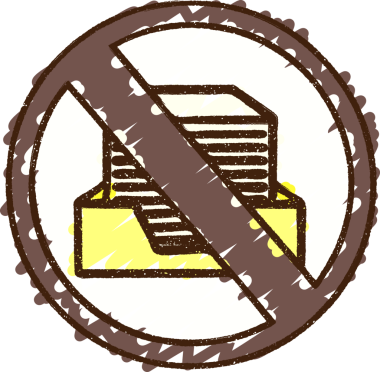 Bir insan tarafından çizilmiş Evrak Tebeşiri Yok