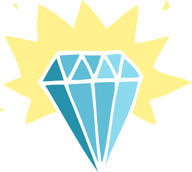 Bir insan tarafından çizilmiş karalama dövme elması.