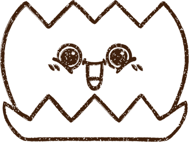 Bir insan tarafından çizilmiş nilüfer çiçeği kömürü.