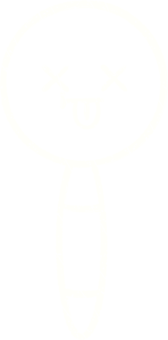 Spyglass Tebeşir Bir insan tarafından çizilmiş