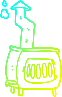 Bir insan tarafından çizilmiş eski bir karikatür çizimi.